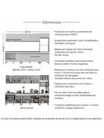 Cozinha Modulada Completa Compacta  Veneza  Multimóveis