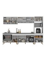 Cozinha Modulada Completa Compacta 287cm Veneza Multimóveis