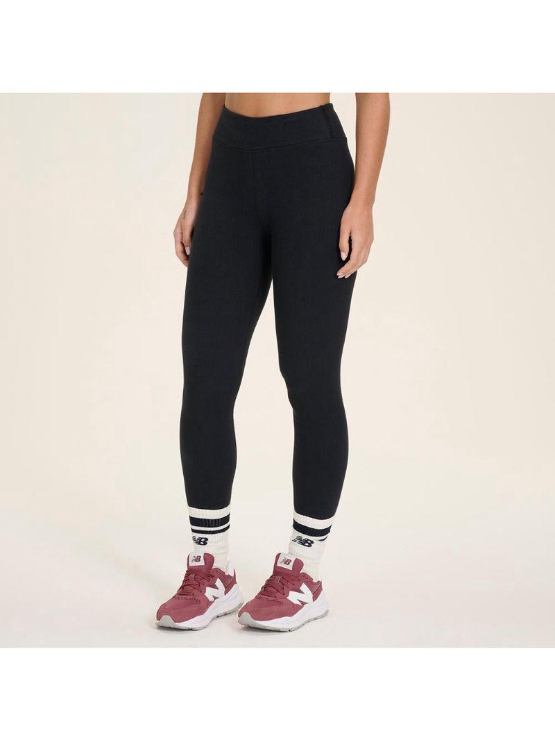 Legging new balance canelada small logo feminina