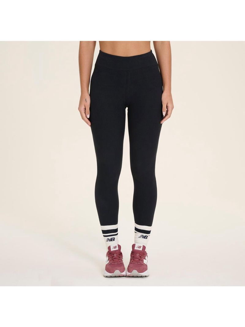 Legging new balance canelada small logo feminina