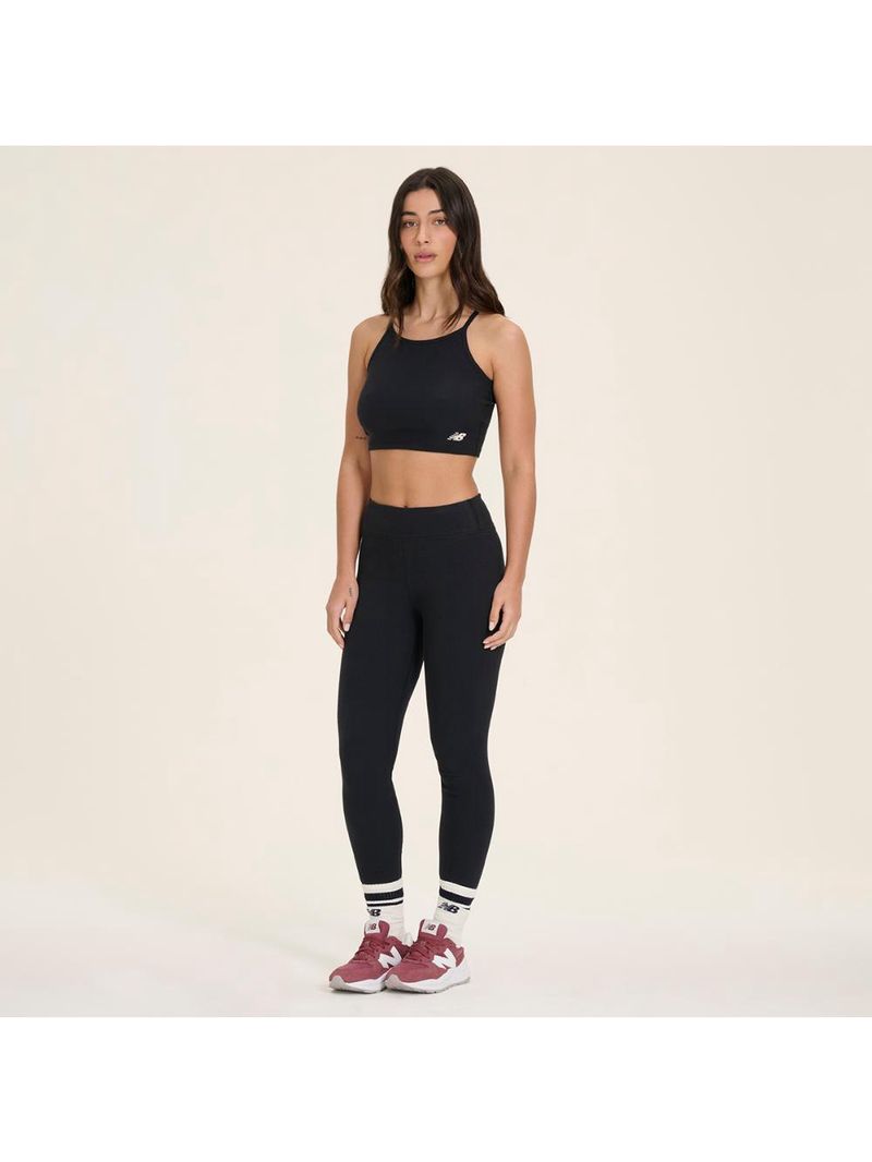 Legging new balance canelada small logo feminina
