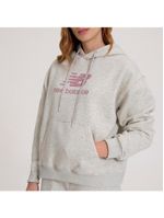 Casaco new balance com capuz essentials feminino