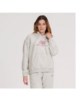 Casaco new balance com capuz essentials feminino