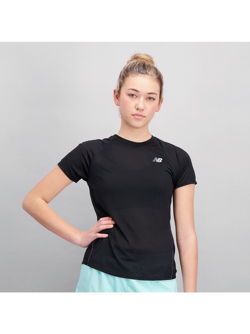 Camiseta new balance impact run feminina