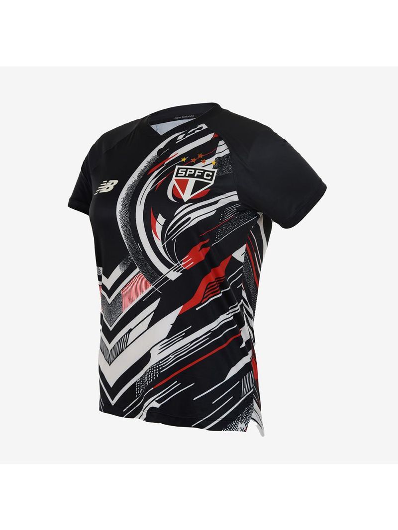 Camisa pré jogo spfc 2025 feminina