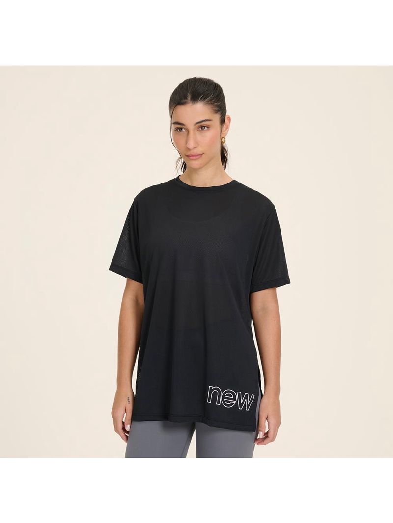 Camiseta new balance sport essentials graphic feminina