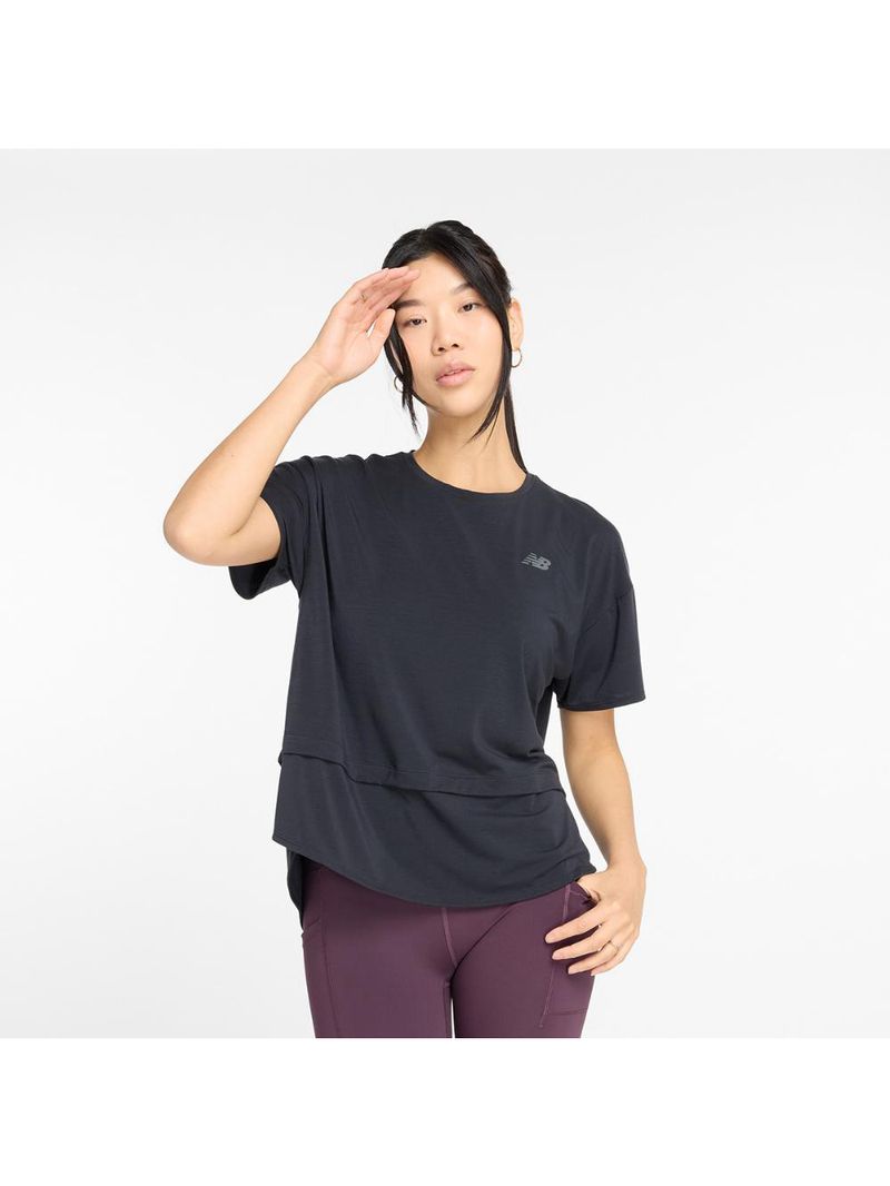 Camiseta drapey feminina
