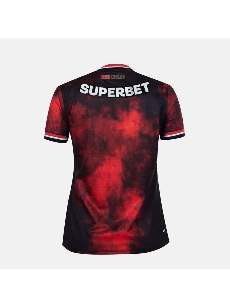 Camisa new balance comemorativa spfc 2024 torcedor c/p feminina