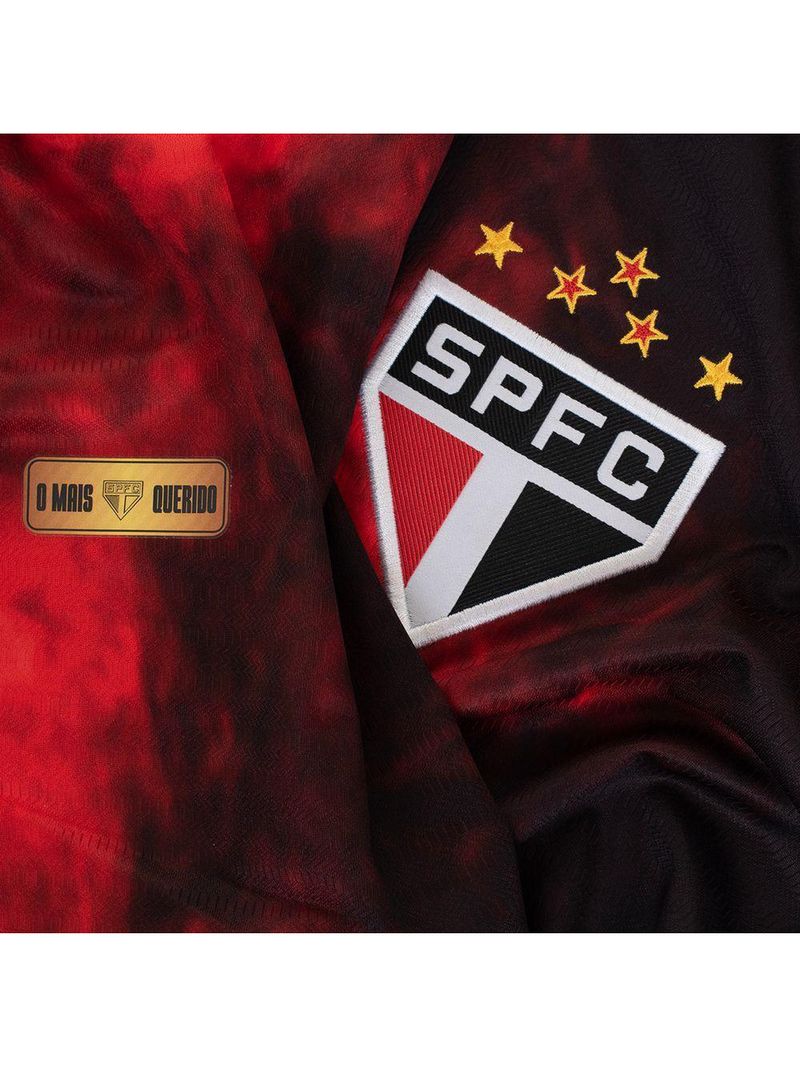 Camisa new balance comemorativa spfc 2024 torcedor c/p feminina