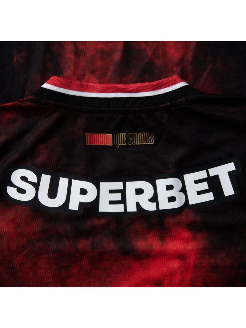 Camisa new balance comemorativa spfc 2024 torcedor c/p feminina