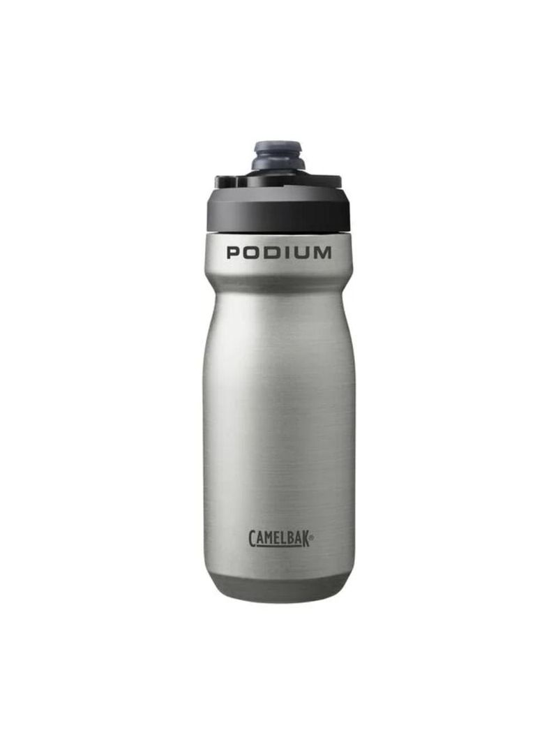 Garrafa podium vacuum 0,53l prata camelbak