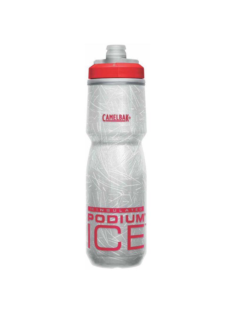 Garrafa podium ice 0,62l vermelho camelbak