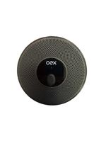 Microfone para conferência omnidirecional preto mk200 oex
