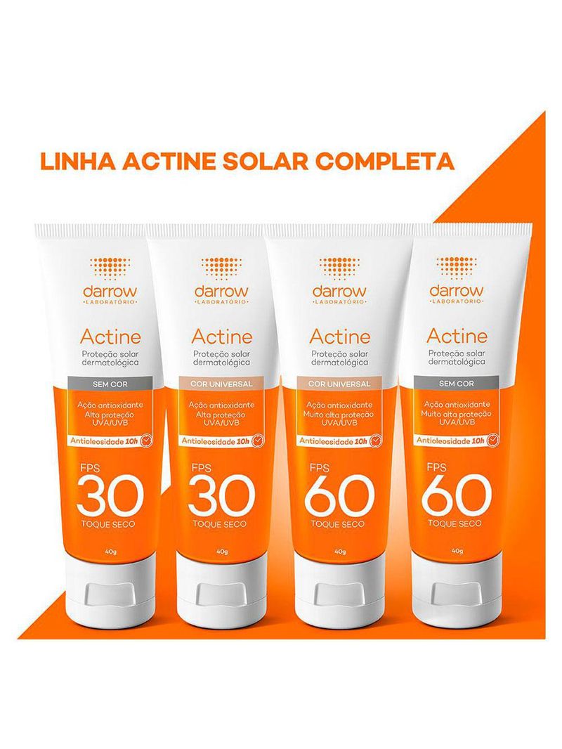Protetor solar darrow actine fps 60