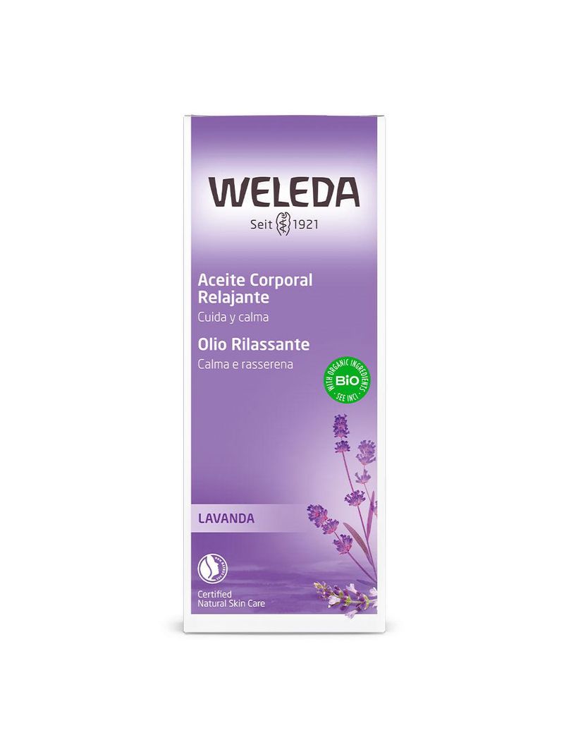 Óleo de lavanda weleda - Óleo corporal