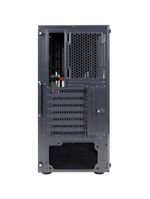 Gabinete gamer fortrek holt mid tower rgb preto