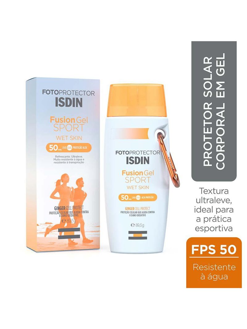 Protetor solar isdin fusion gel sport fps50