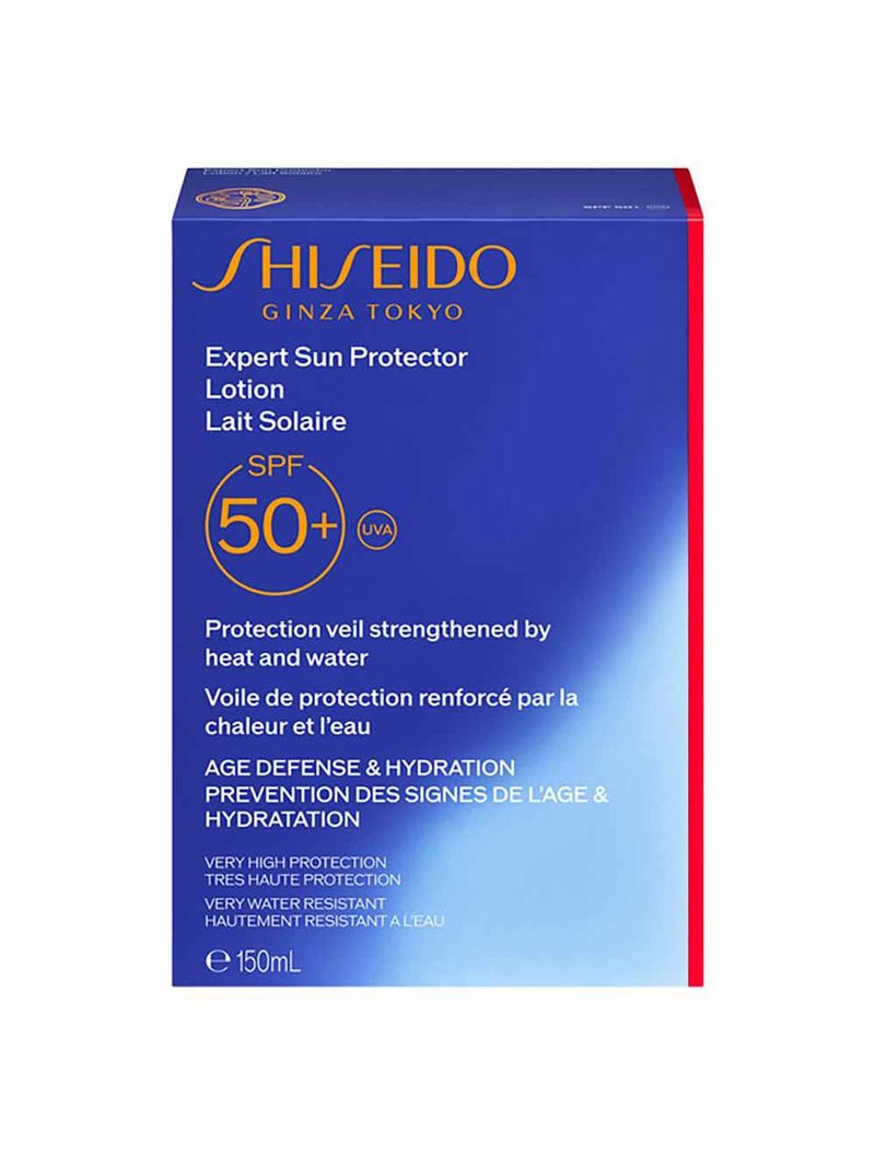Protetor solar shiseido expert sun fps50