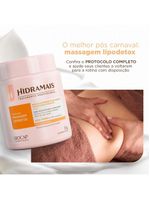 Creme para massagem hidramais - lipodetox