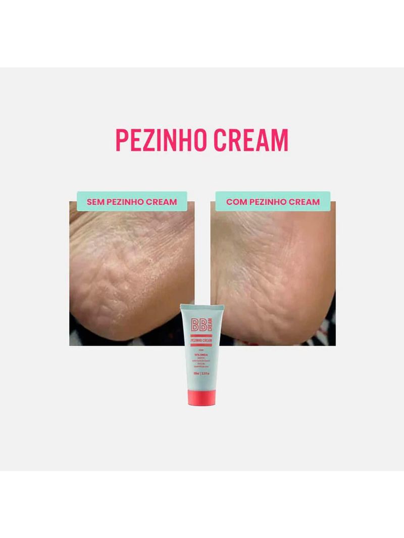 Hidratante para os pés beleza brasileira - pezinho cream