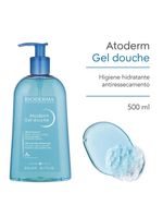 Gel de banho bioderma atoderm gel douche higiene diária antirressecamento