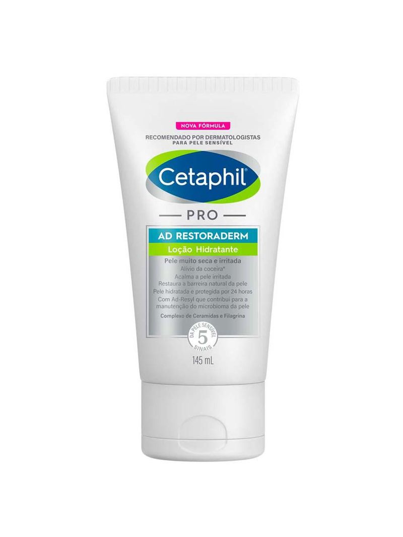 Loção hidratante cetaphil pro ad restoraderm