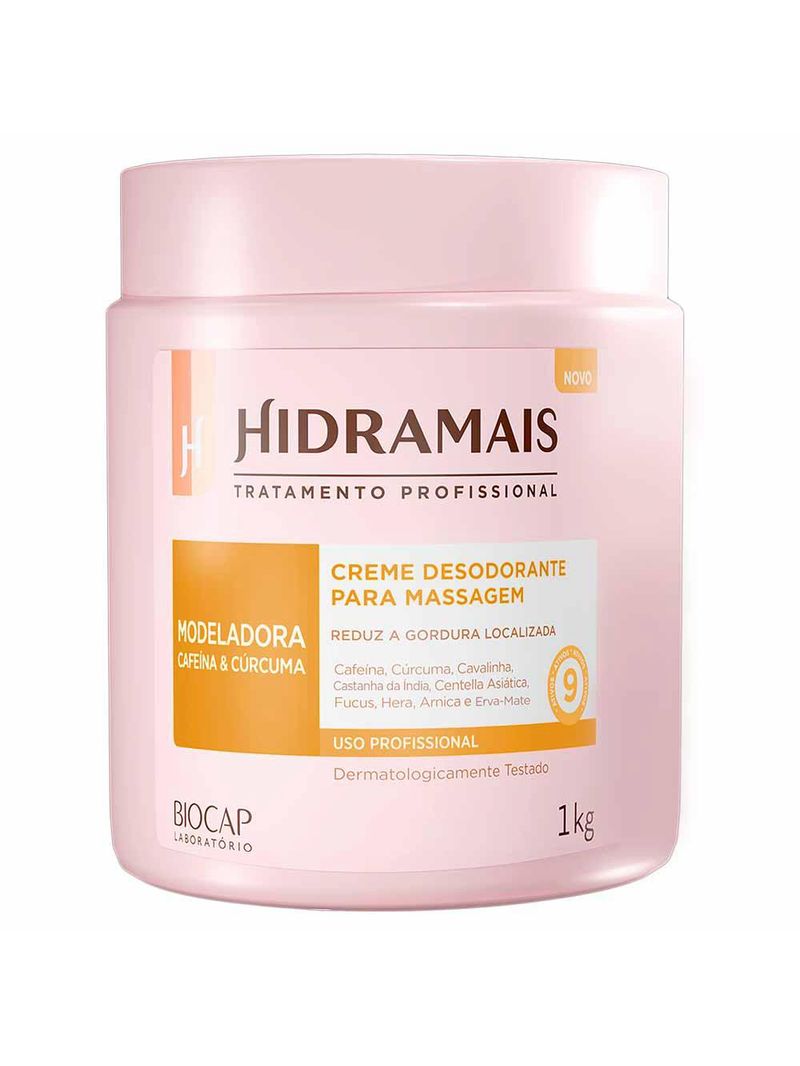 Creme de massagem modeladora hidramais