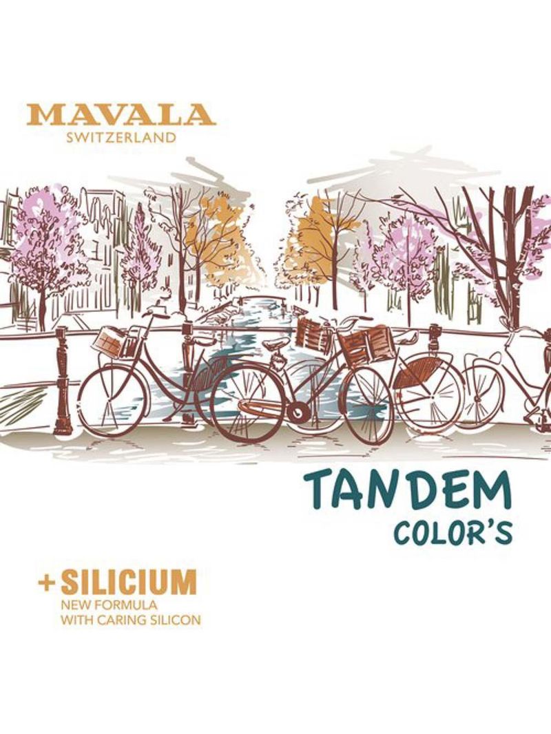 Esmalte cremoso mavala tandem color’s + silicio 5ml