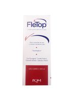 Loção para pernas e pés fletop farmoquimica - hidratante para pés e pernas