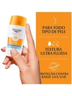 Protetor solar eucerin sun hydro fluid fps60