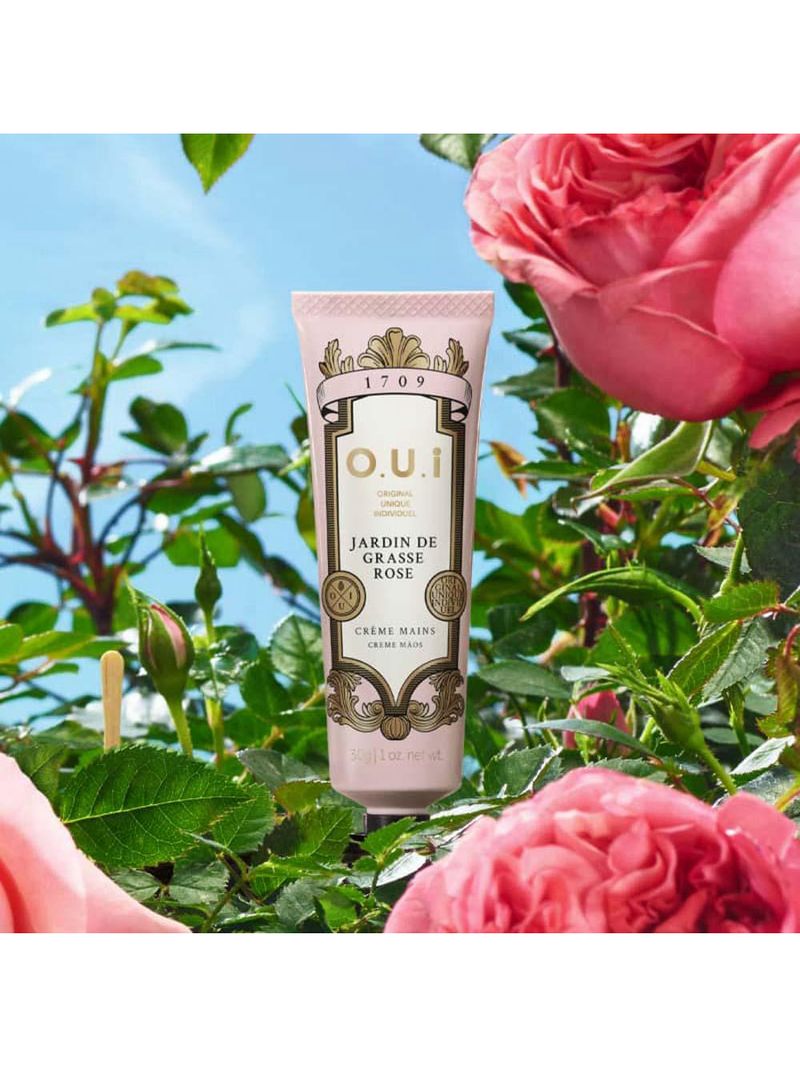Creme hidratante para as mãos oui - jardin de grasse rose