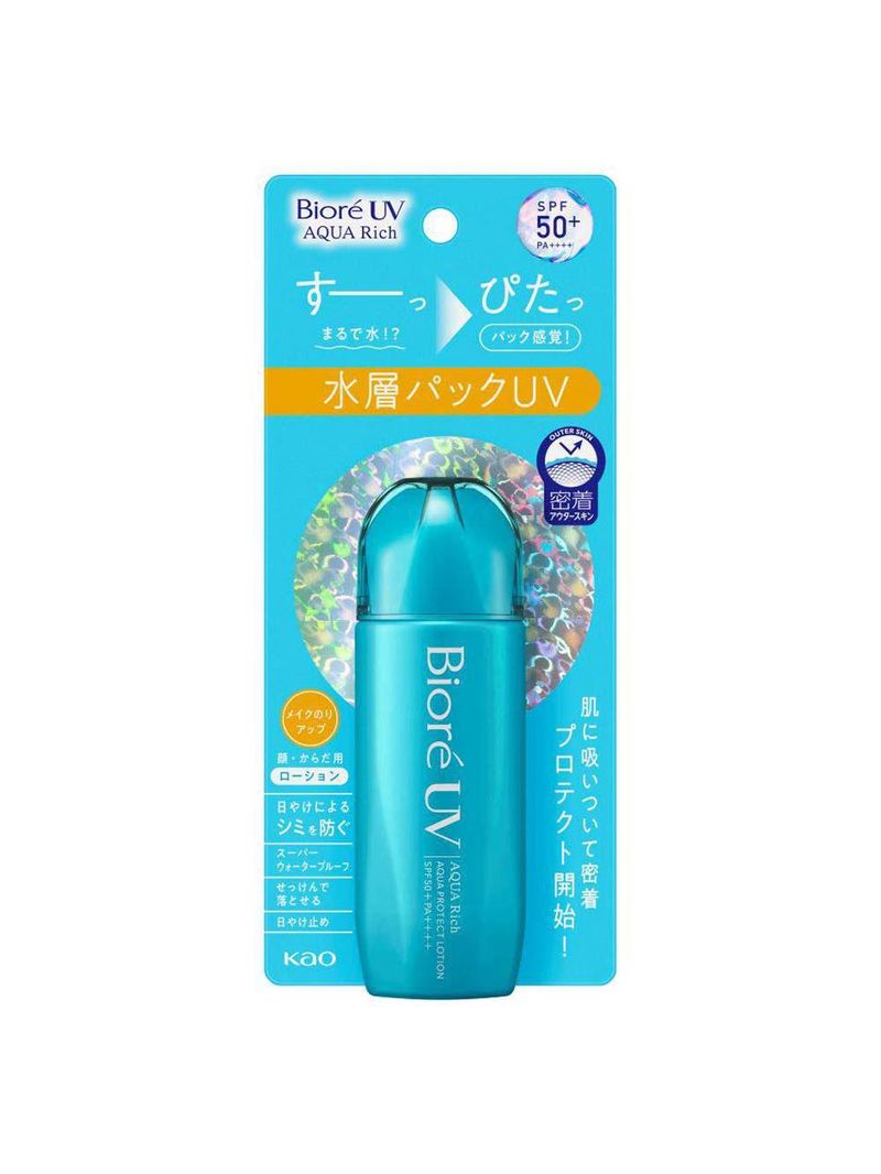 Protetor solar bioré aqua rich - aqua protect lotion fps 50