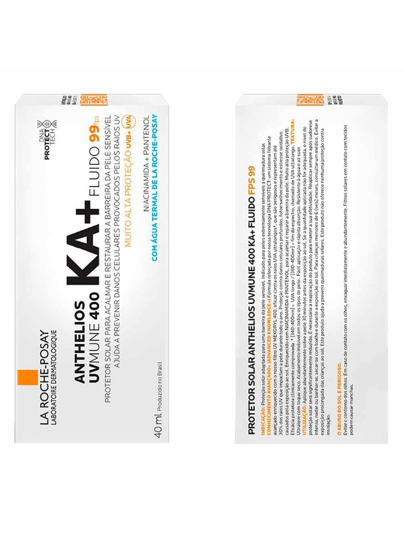 Protetor solar anthelios uvmune la roche-posay ka+ fps 99