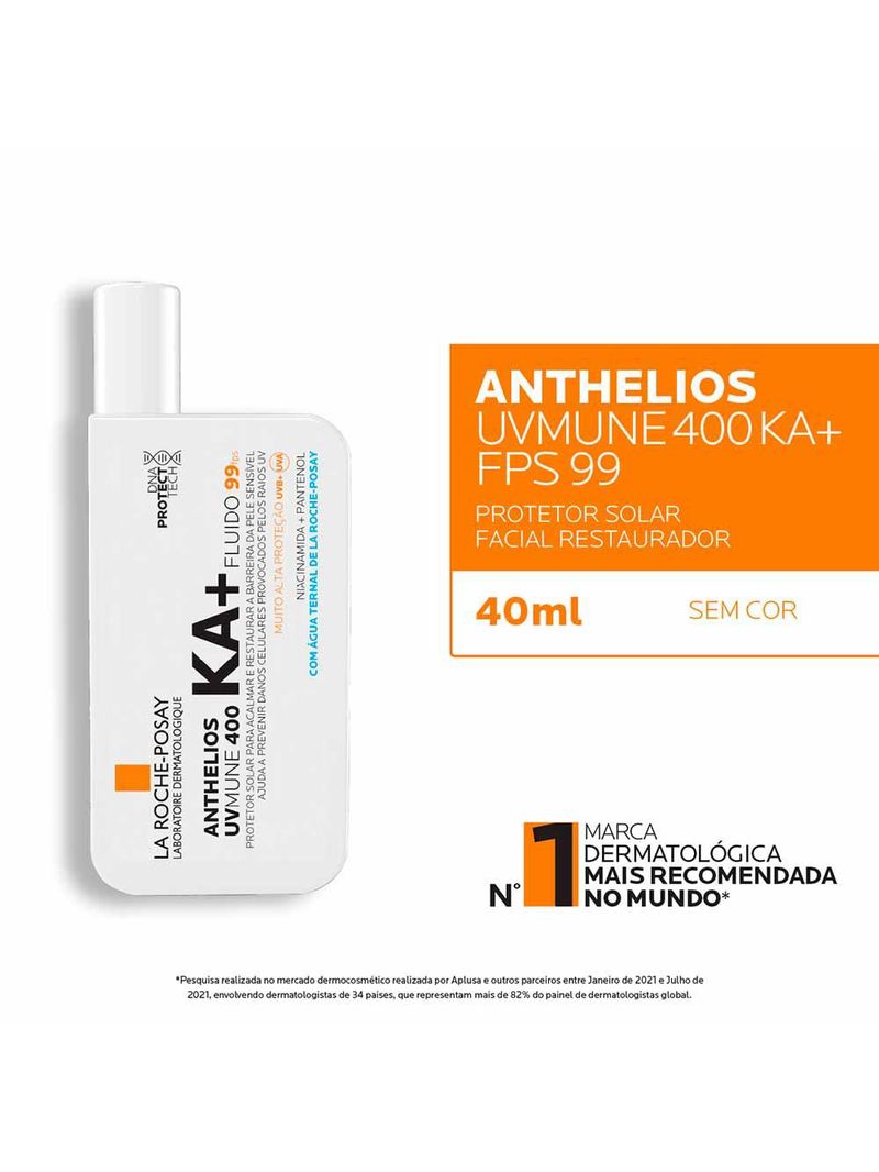 Protetor solar anthelios uvmune la roche-posay ka+ fps 99