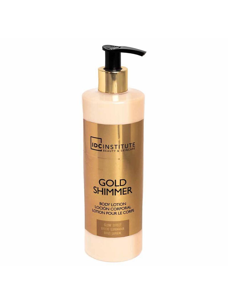 Loção hidratante corporal idc institute gold shimmer
