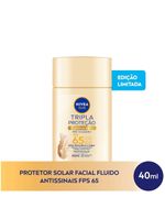 Nivea sun protetor solar tripla proteção antissinais fps 65