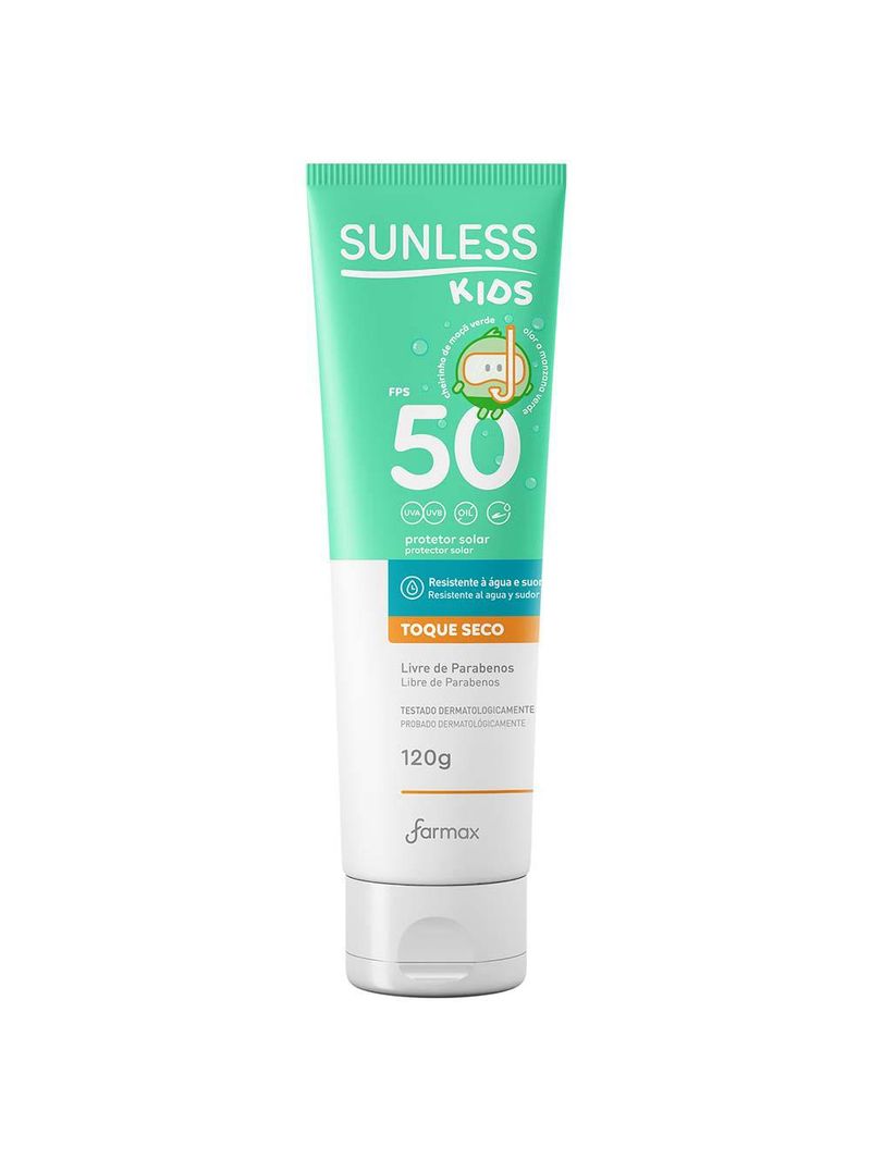 Protetor solar infantil sunless kids fps50