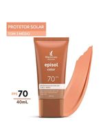 Mantecorp skincare episol kit com 3 unidades – protetor solar com cor fps70 – médio 40ml