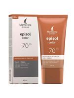 Mantecorp skincare episol kit com 3 unidades – protetor solar com cor fps70 – médio 40ml