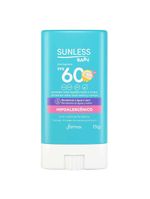 Protetor solar infantil em bastão sunless baby fps60