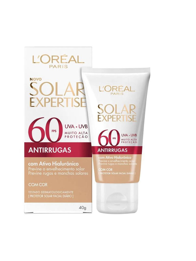 L'oréal paris kit - protetor solar solar expertise + bb cream efeito matte 5 em 1 fps50