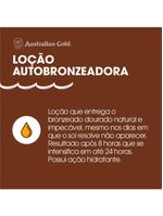 Loção autobronzeadora australian gold kakadu bronzer