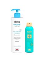 Isdin kit - gel de banho ureadin + spray corporal antiacne acniben