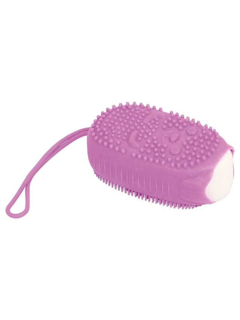 Esponja de banho blink lab silicone roxo