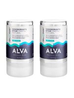 Alva stick kristall sensitive kit – 2 desodorantes