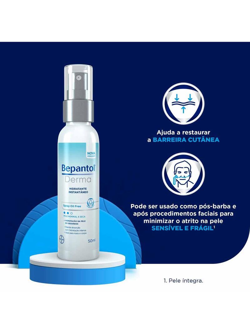 Bepantol derma spray hidratante instantâneo