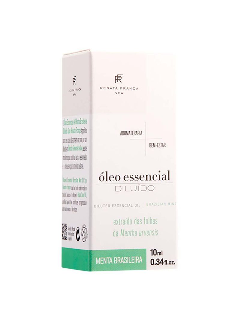 Óleo essencial diluído spa renata frança menta brasileira