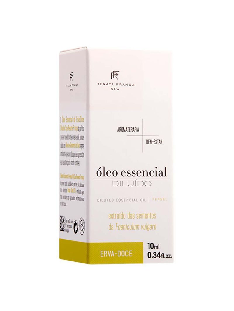 Óleo essencial diluído spa renata frança erva-doce