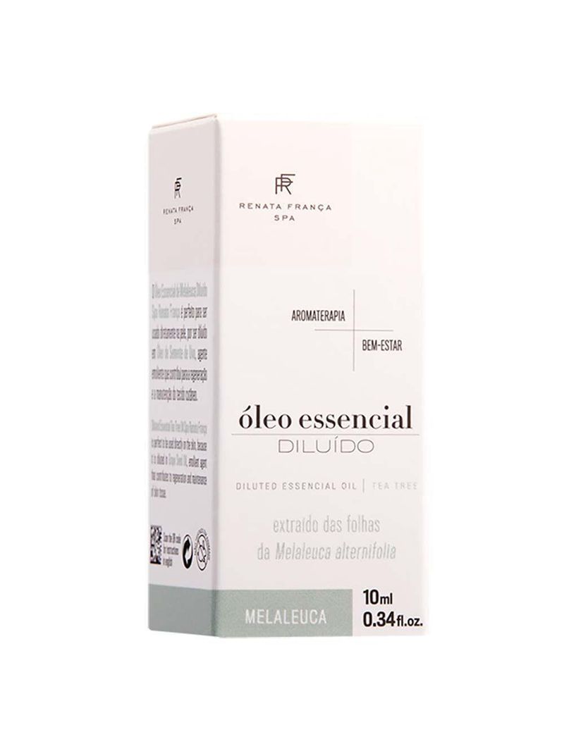 Óleo essencial diluído spa renata frança melaleuca