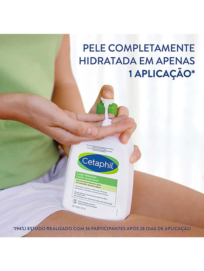 Cetaphil loção hidratante para peles sensíveis, normais e secas